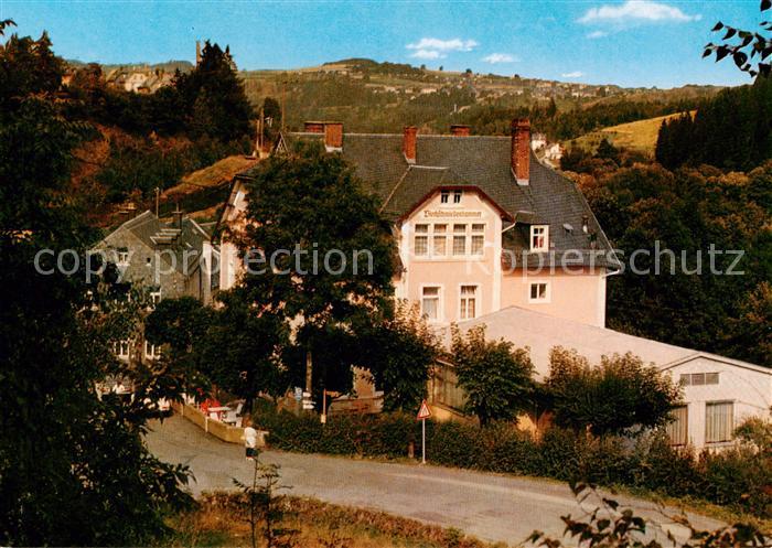 Lichtenberg Oberfranken Gasthof Pension Blechschmiedenhammer im Frankenwald