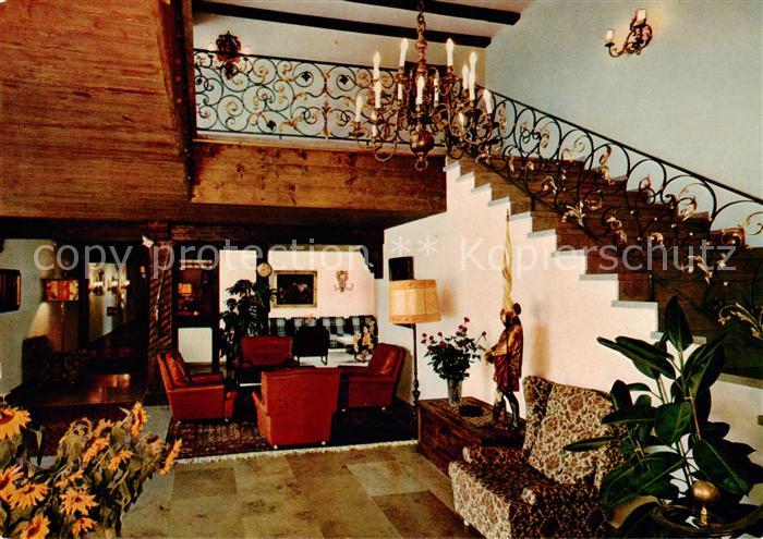 Glottertal Gasthof Hotel Hirschen Treppenaufgang