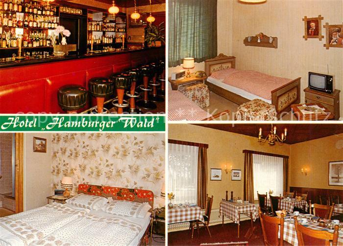 Schmalenbeck Hotel Hamburger Wald Bar Gaestezimmer Gaststube