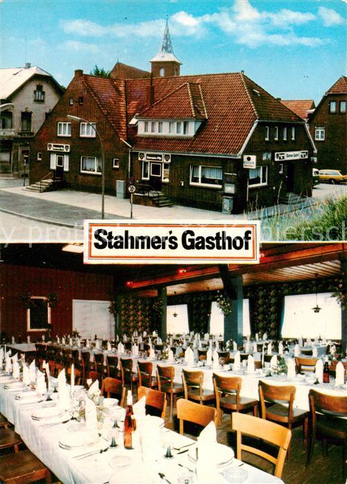 Neuenfelde Hamburg Stahmers Gasthof Speisesaal
