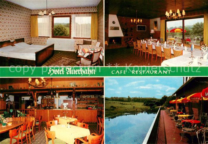Oelixdorf Hotel Auerhahn Cafe Restaurant Zimmer Terrasse