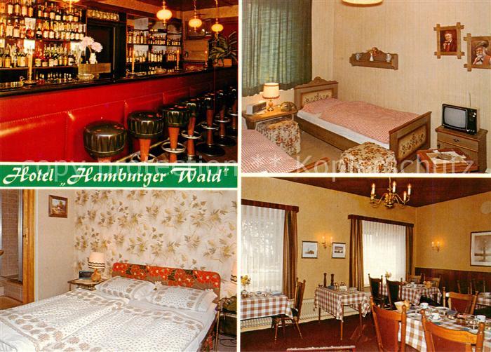 Schmalenbeck Grosshansdorf Hotel Hamburger Wald Bar Zimmer Gaststube