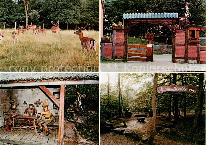 Ostrittrum Rotwild Gasthaus Zur Muehle Tierpark Maerchenwald
