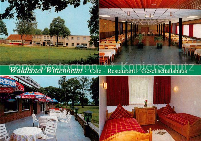 Westerstede Ammerland Niedersachsen Waldhotel Wittenheim Cafe Restaurant Gesells