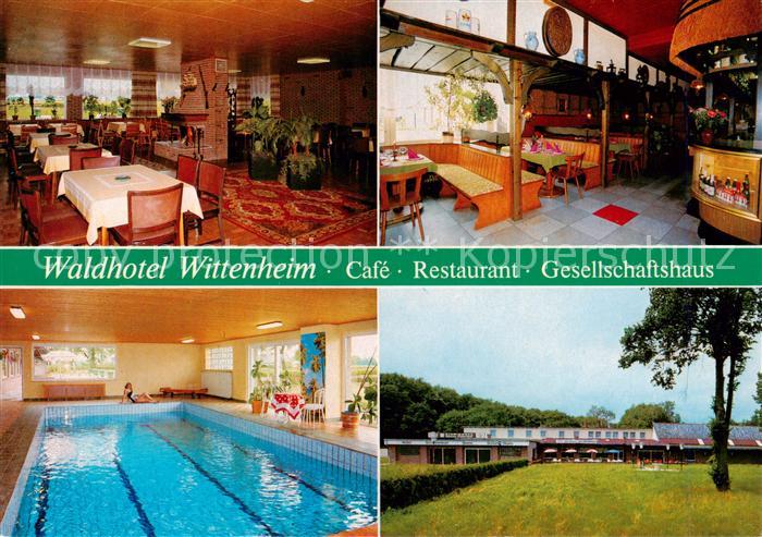 Westerstede Ammerland Niedersachsen Waldhotel Wittenheim Cafe Restaurant Gesells