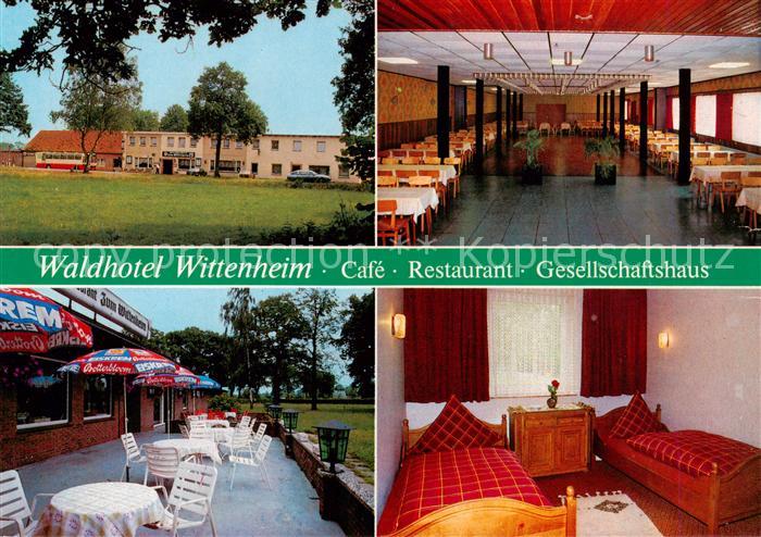 Westerstede Ammerland Niedersachsen Waldhotel Wittenheim Cafe Restaurant Gesells