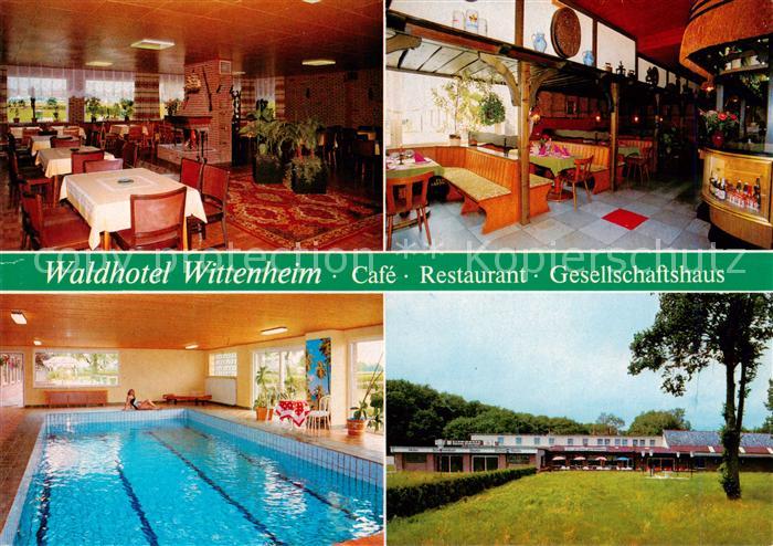 Westerstede Ammerland Niedersachsen Waldhotel Wittenheim Cafe Restaurant Gesells
