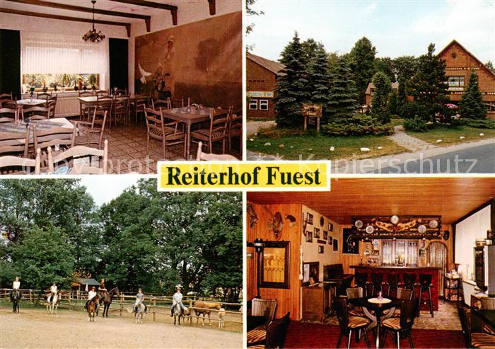 Kuehrstedt Reiterhof Fuest Gaststube Bar Reitplatz