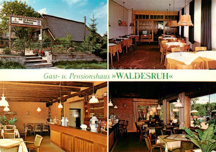 Tiessau Gast und Pensionshaus Waldesruh Gastraeume Theke