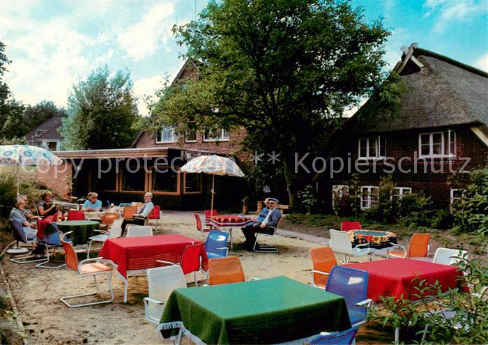 Hitzacker Elbe Gast und Pensionshaus Waldesruh Freiterrasse