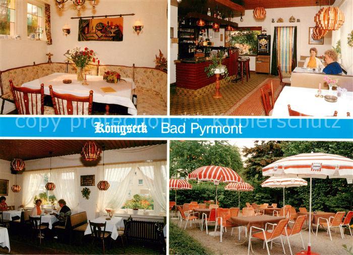 Bad Pyrmont Hotel Restaurant Koenigseck Terrasse