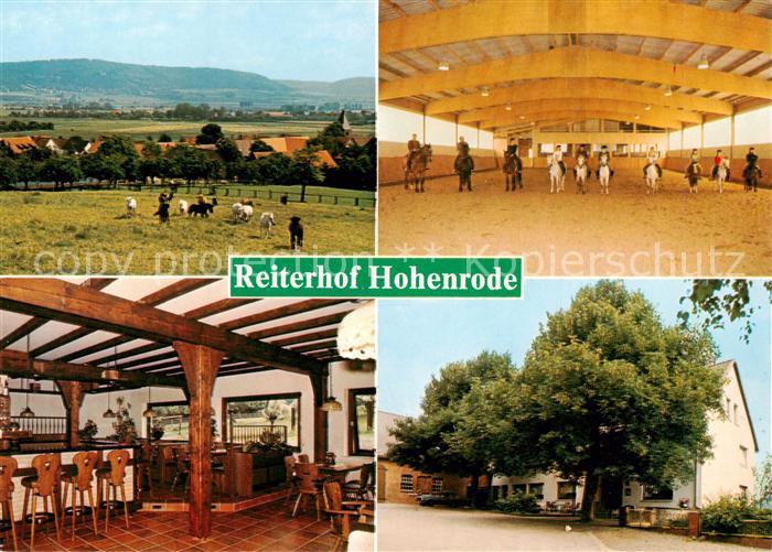 Hohenrode Rinteln Urlaub auf dem Bauernhof Reiterhof Gaststube Pferdekoppel Reit