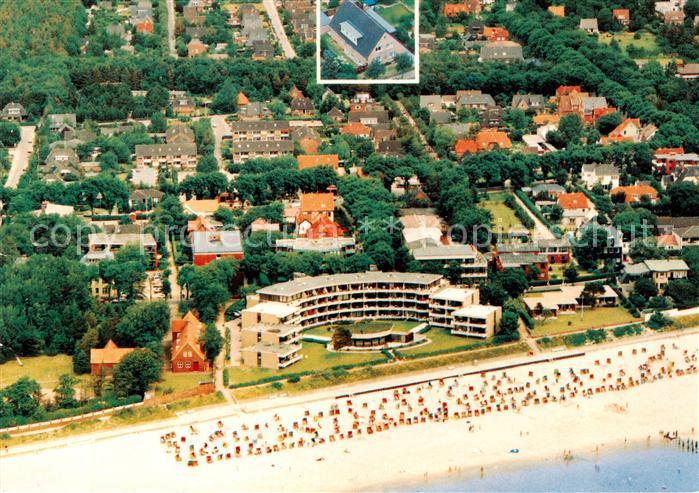 Wyk  Foehr Nordseehaus Ferienwohnungen Fliegeraufnahme