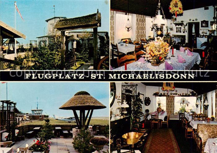 St Michaelisdonn Fliegerklause Gaststaette am Flugplatz