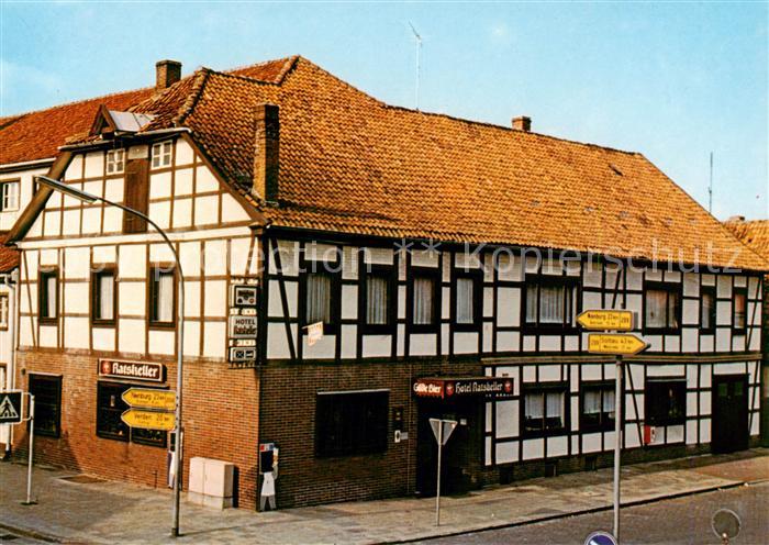 Rethem Aller Hotel Restaurant Ratskeller Fachwerkhaus