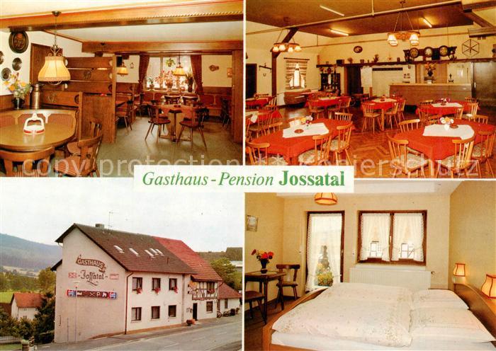 Oberjossa Gasthaus Pension Jossatal Gastraum Fremdenzimmer