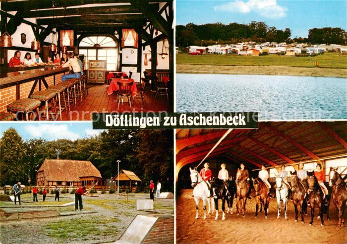 Doetlingen Freizeit Erholung Campingplatz Aschenbeck Reithalle Gaststaette