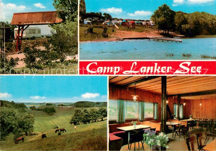 Preetz Holstein Camping Lanker See Gaststaette Landschaftspanorama