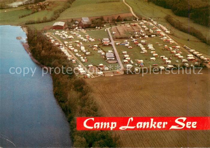 Preetz Holstein Camping Lanker See Fliegeraufnahme