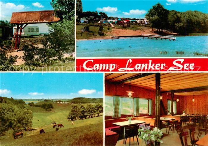 Preetz Holstein Camping Lanker See Gaststaette Landschaftspanorama