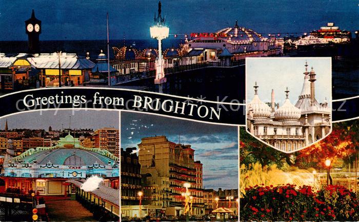 Brighton  East Sussex UK Teilansichten
