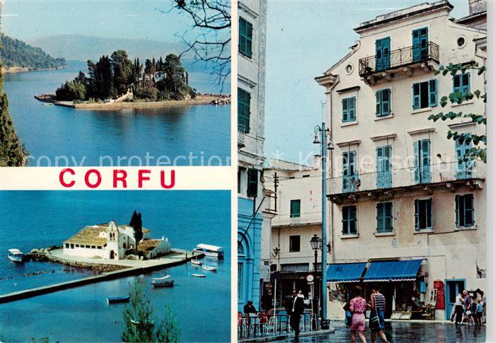 Corfu Korfu Teilansichten