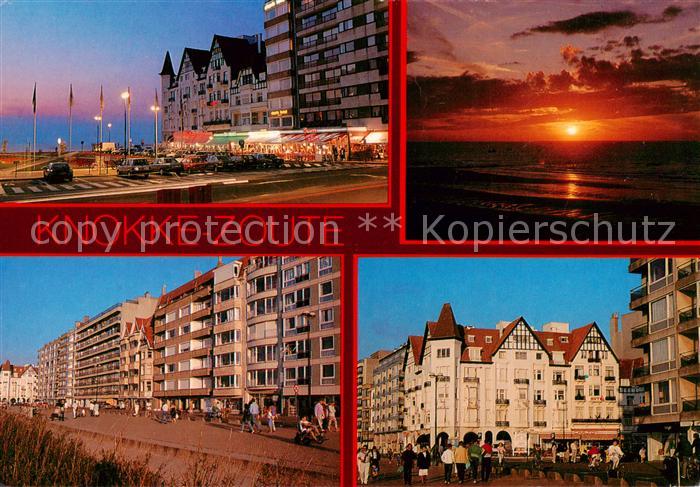 Zoute Knocke-Heist Knocke-sur-Mer Belgie Teilansichten