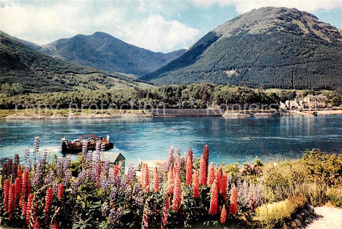 Ballachulish Scotland Ferry The dark waters of Loch Leven towards Sgurr Dhonuill