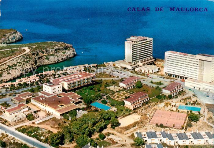 Calas de Mallorca ES Fliegeraufnahme