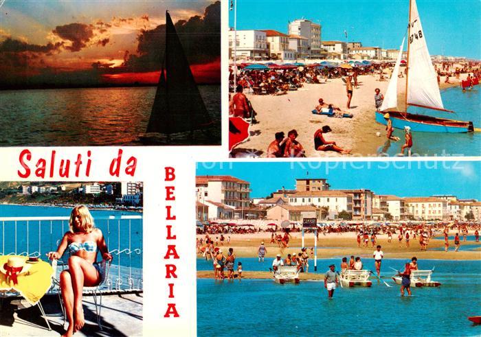 Bellaria Rimini IT Strandpartien