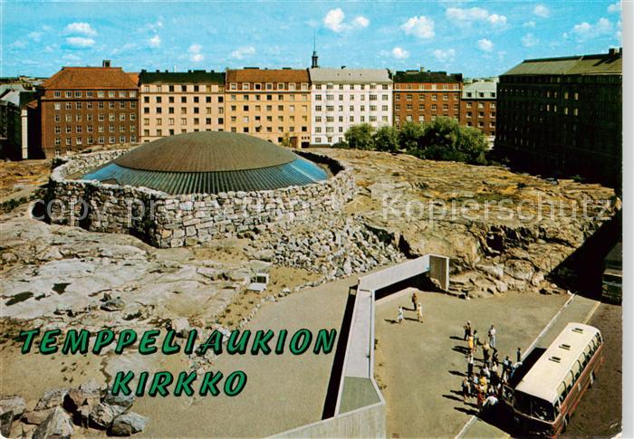 Suomi Finnland Temppeliaukion Kirkko