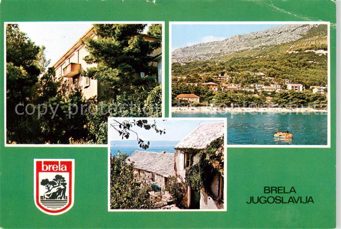 Brela Croatia Teilansichten