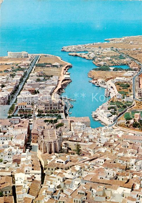 Ciudadela Menorca ES Fliegeraufnahme