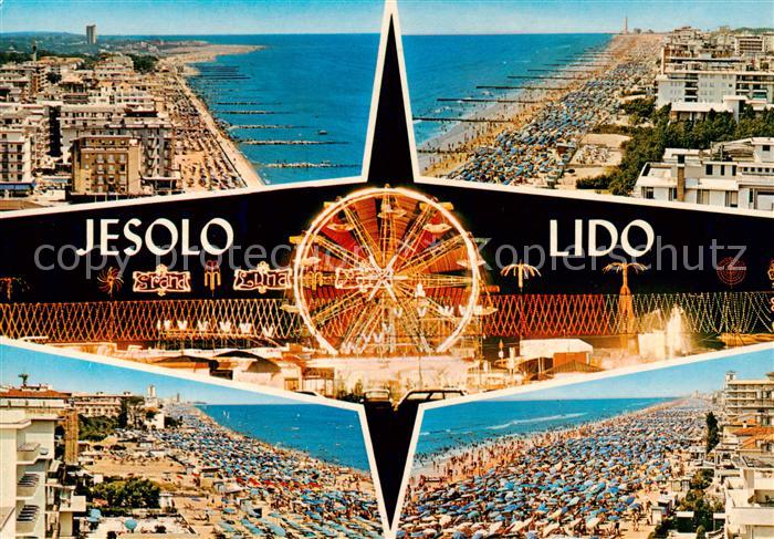 Jesolo Lido IT Strandpartien