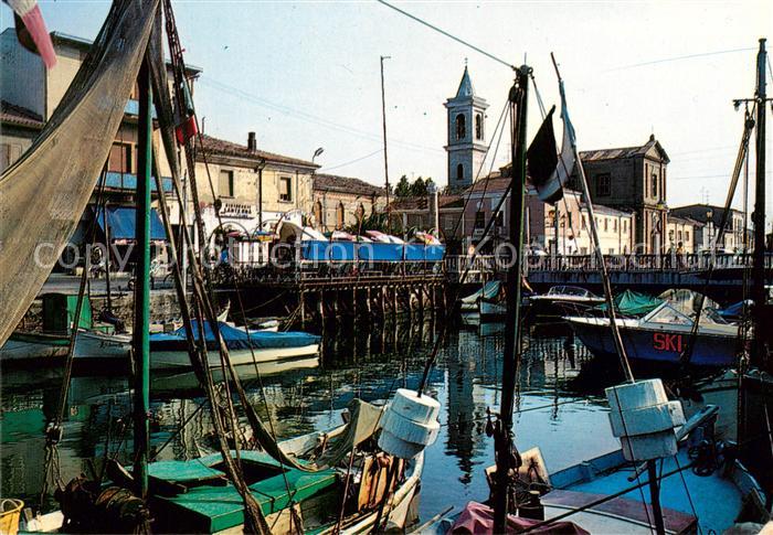 Cesenatico IT Il porto canale