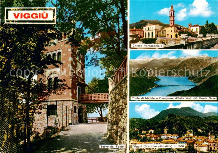 Viggiu Lombardia IT Chiesa Parrochiale Ponte di Melide e Campione d’Italia visit