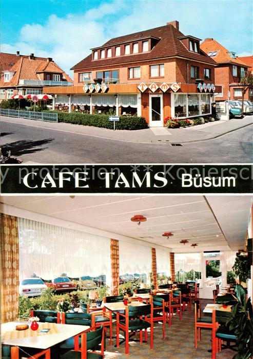 Buesum Nordseebad Cafe Tams Gastraum