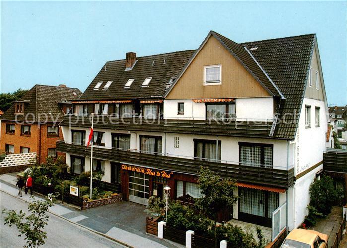 Buesum Nordseebad Gaestehaus Uns To Hus