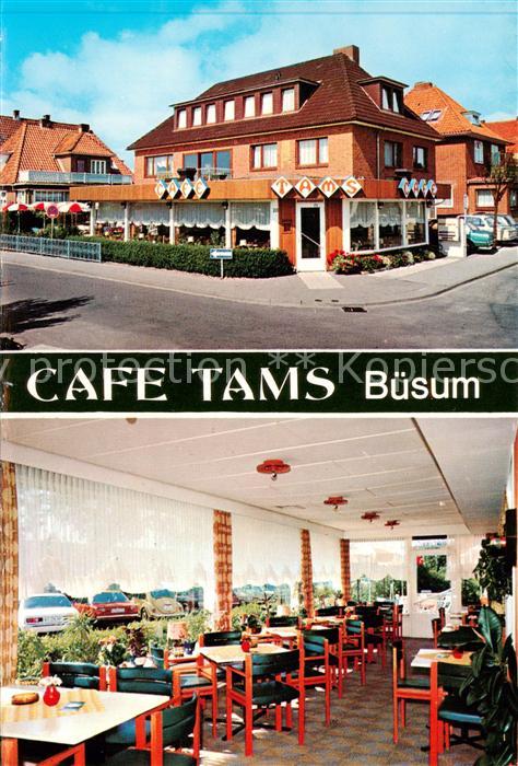 Buesum Nordseebad Cafe Tams Gastraum
