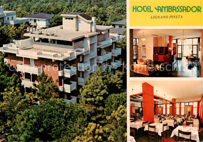 Lignano Pineta IT Hotel Ambassador Foyer Speisesaal