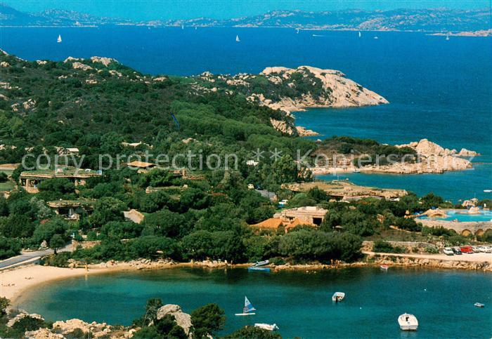 Costa Smeralda Sardegna IT La Pitrizza Fliegeraufnahme