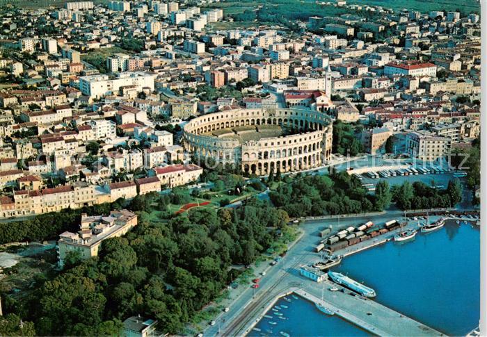 Pula Pola Croatia Fliegeraufnahme