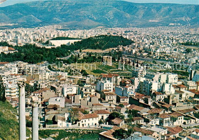 Athen Greece Fliegeraufnahme