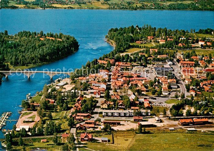 Leksand Sweden Fliegeraufnahme