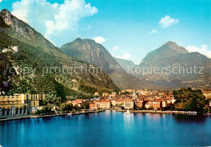 Riva  del Garda IT Fliegeraufnahme