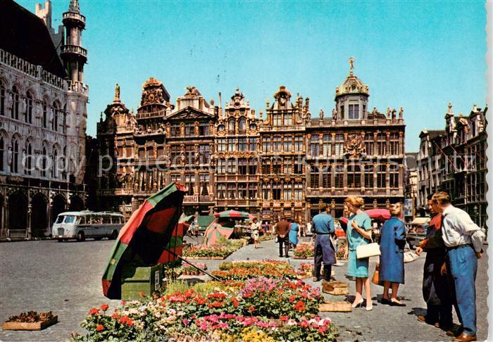 Bruxelles Bruessel Grote Markt