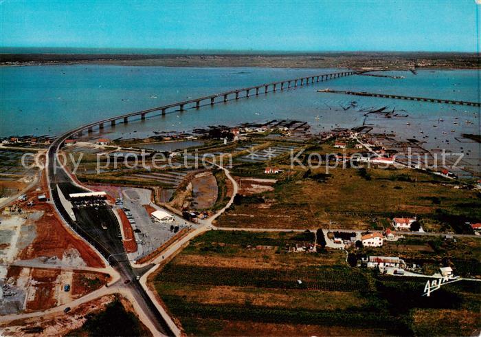 St-Denis-d Oleron Le Viaduc d’Oleron Vue aerienne
