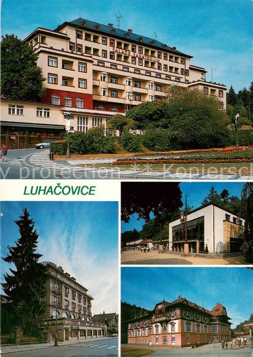 Luhacovice CZ Sanatorium Palace Hotel Alexandria Hala pramene vincentky Jurkovic