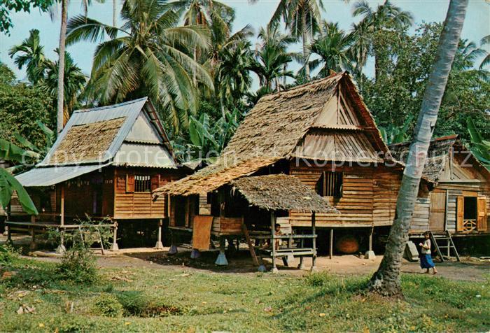 Malacca Malaysia A Malay Kampong House