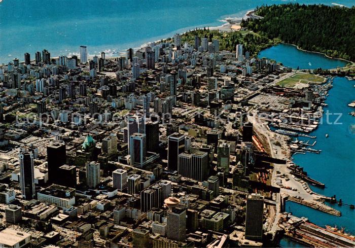 Vancouver BC Canada Fliegeraufnahme